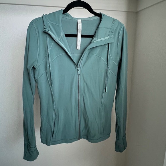 Define Hooded Jacket Nulu | Blueish Green | Size 10 - Picture 5 of 6